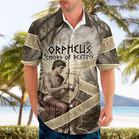 Orpheus Greek Mythology Lyre Musician Hawaiian Shirt Vintage Ancient Greek Meander Classical Statue