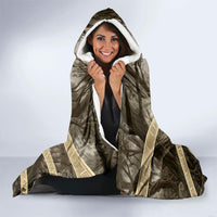 Orpheus Greek Mythology Lyre Musician Hooded Blanket Vintage Ancient Greek Meander Classical Statue