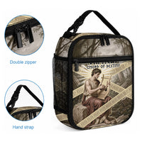 Orpheus Greek Mythology Lyre Musician Lunch Bag Vintage Ancient Greek Meander Classical Statue