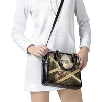 Orpheus Greek Mythology Lyre Musician Shoulder Handbag Vintage Ancient Greek Meander Classical Statue