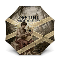 Orpheus Greek Mythology Lyre Musician Umbrella Vintage Ancient Greek Meander Classical Statue