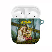 Orpheus And Eurydice Greek Mythology Lyre AirPods Case Vintage Ancient Greek Meander Classical Statue