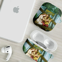 Orpheus And Eurydice Greek Mythology Lyre AirPods Case Vintage Ancient Greek Meander Classical Statue