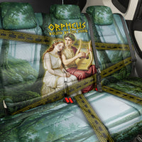 Orpheus And Eurydice Greek Mythology Lyre Back Car Seat Cover Vintage Ancient Greek Meander Classical Statue