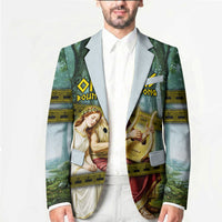 Orpheus And Eurydice Greek Mythology Lyre Blazer Vintage Ancient Greek Meander Classical Statue