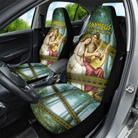 Orpheus And Eurydice Greek Mythology Lyre Car Seat Cover Vintage Ancient Greek Meander Classical Statue