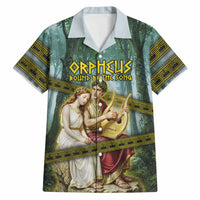 Orpheus And Eurydice Greek Mythology Lyre Hawaiian Shirt Vintage Ancient Greek Meander Classical Statue