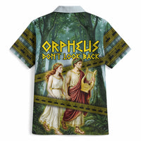 Orpheus And Eurydice Greek Mythology Lyre Hawaiian Shirt Vintage Ancient Greek Meander Classical Statue