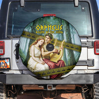 Orpheus And Eurydice Greek Mythology Lyre Spare Tire Cover Vintage Ancient Greek Meander Classical Statue