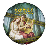 Orpheus And Eurydice Greek Mythology Lyre Spare Tire Cover Vintage Ancient Greek Meander Classical Statue
