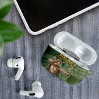 Atalanta Greek Mythology Huntress Archer AirPods Case Ancient Greek Meander Pattern