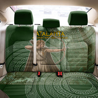 Atalanta Greek Mythology Huntress Archer Back Car Seat Cover Ancient Greek Meander Pattern