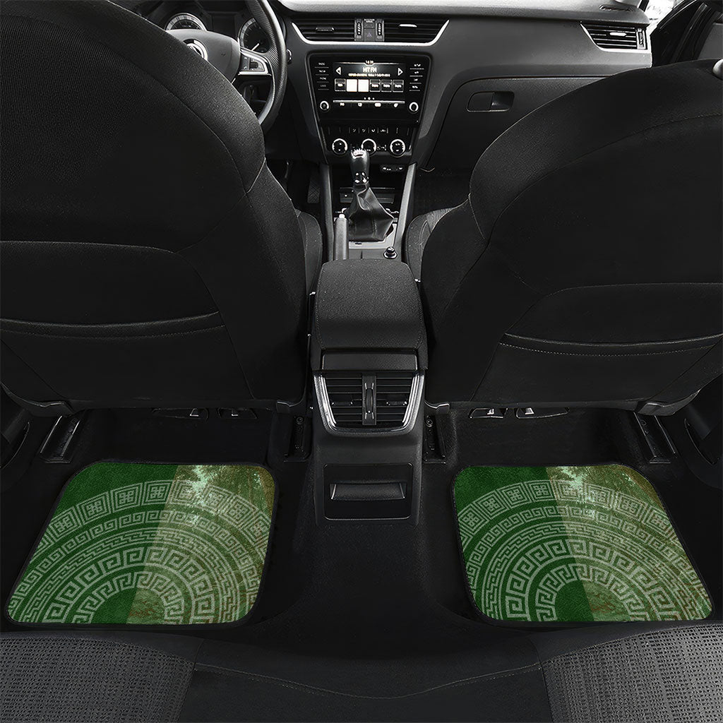 Atalanta Greek Mythology Huntress Archer Car Mats Ancient Greek Meander Pattern