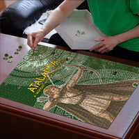 Atalanta Greek Mythology Huntress Archer Puzzle Ancient Greek Meander Pattern