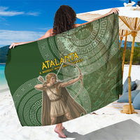 Atalanta Greek Mythology Huntress Archer Sarong Ancient Greek Meander Pattern