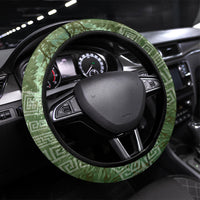 Atalanta Greek Mythology Huntress Archer Steering Wheel Cover Ancient Greek Meander Pattern