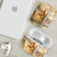 Atalanta Greek Mythology Huntress Archer AirPods Case Ancient Greek Heroine Goddess Vintage Meander Artwork
