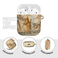 Atalanta Greek Mythology Huntress Archer AirPods Case Ancient Greek Heroine Goddess Vintage Meander Artwork