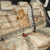 Atalanta Greek Mythology Huntress Archer Back Car Seat Cover Ancient Greek Heroine Goddess Vintage Meander Artwork