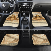 Atalanta Greek Mythology Huntress Archer Car Mats Ancient Greek Heroine Goddess Vintage Meander Artwork
