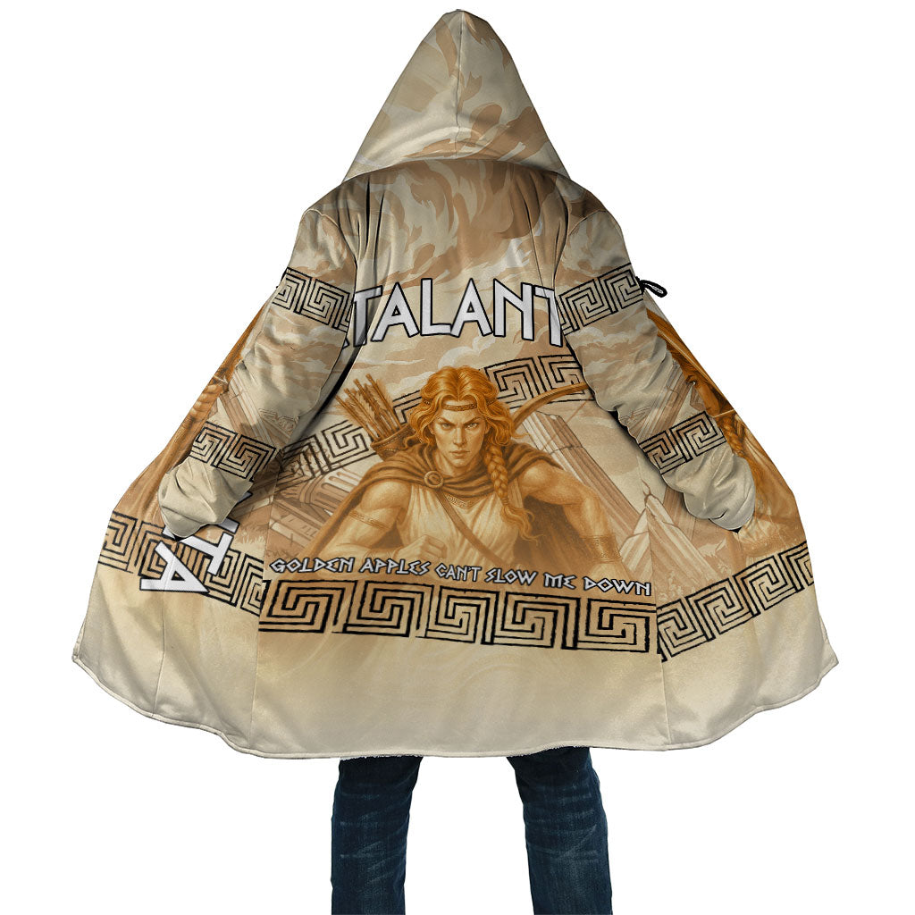 Atalanta Greek Mythology Huntress Archer Cloak Ancient Greek Heroine Goddess Vintage Meander Artwork