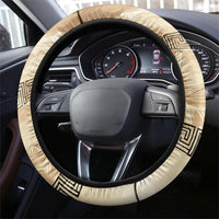 Atalanta Greek Mythology Huntress Archer Steering Wheel Cover Ancient Greek Heroine Goddess Vintage Meander Artwork