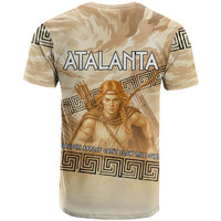 Atalanta Greek Mythology Huntress Archer T Shirt Ancient Greek Heroine Goddess Vintage Meander Artwork