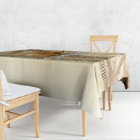 Atalanta Greek Mythology Huntress Archer Tablecloth Ancient Greek Heroine Goddess Vintage Meander Artwork