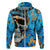 Grafity Skull Hoodie Street Style Skull Colorful Abstract Art - Wonder Print Shop