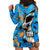 Grafity Skull Hoodie Dress Street Style Skull Colorful Abstract Art - Wonder Print Shop