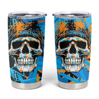 Grafity Skull Tumbler Cup Street Style Skull Colorful Abstract Art - Wonder Print Shop