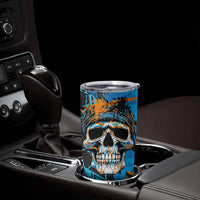 Grafity Skull Tumbler Cup Street Style Skull Colorful Abstract Art - Wonder Print Shop
