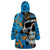 Grafity Skull Wearable Blanket Hoodie Street Style Skull Colorful Abstract Art - Wonder Print Shop