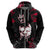 Skull Pattern Hoodie The Time Is Aways Right To Do What Is Right - Wonder Print Shop