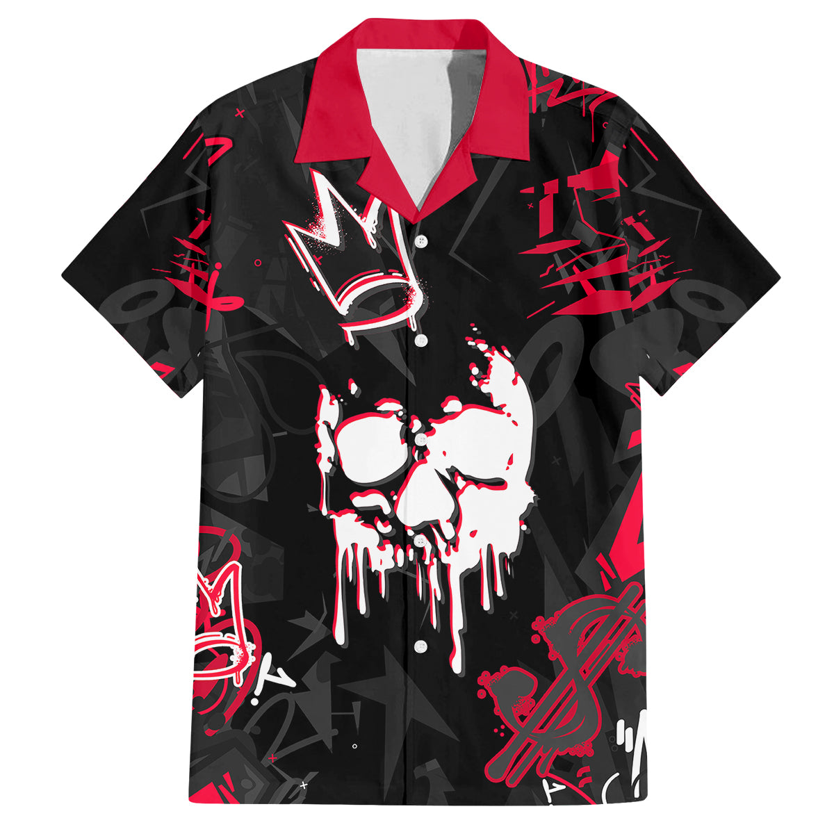 Skull Pattern Kid Hawaiian Shirt The Time Is Aways Right To Do What Is Right - Wonder Print Shop
