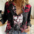 Skull Pattern Women Casual Shirt The Time Is Aways Right To Do What Is Right - Wonder Print Shop