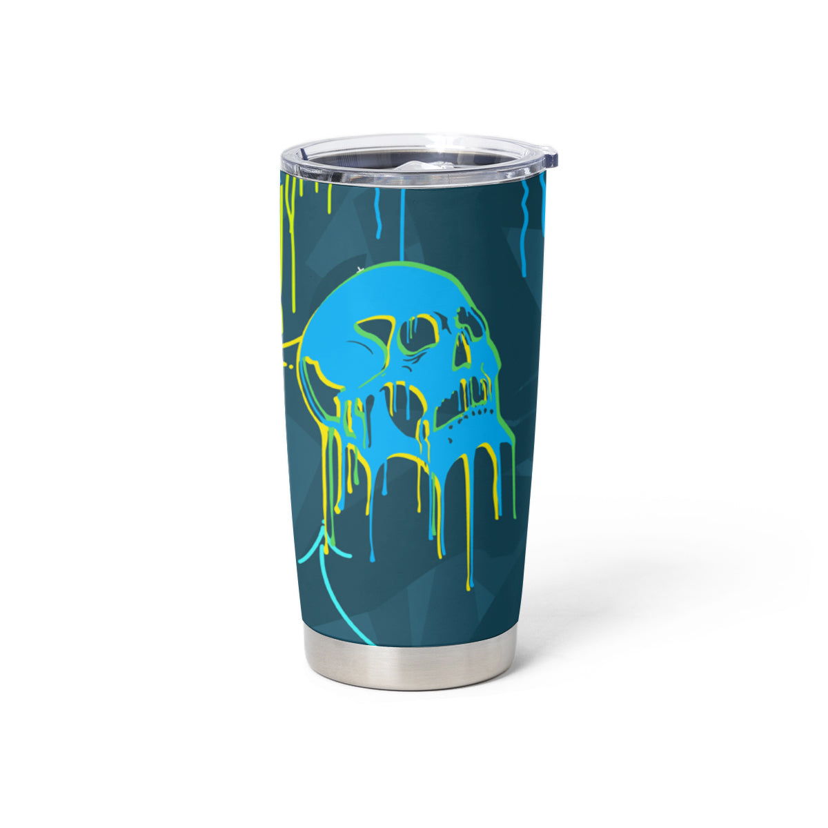 Grafity Skull Tumbler Cup My Give A Fuck Is Broken But My Go Fck Your Self - Wonder Print Shop