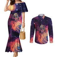 skull-couples-matching-mermaid-dress-and-long-sleeve-button-shirts-i-need-more-space-cosmic-style