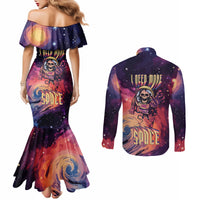 skull-couples-matching-mermaid-dress-and-long-sleeve-button-shirts-i-need-more-space-cosmic-style