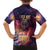 Skull Family Matching Off Shoulder Maxi Dress and Hawaiian Shirt I Need More Space Cosmic Style - Wonder Print Shop
