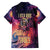 Skull Family Matching Off Shoulder Maxi Dress and Hawaiian Shirt I Need More Space Cosmic Style - Wonder Print Shop