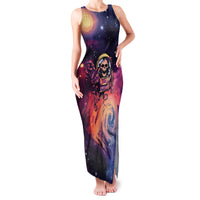 Skull Family Matching Tank Maxi Dress and Hawaiian Shirt I Need More Space Cosmic Style - Wonder Print Shop