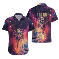 Skull Hawaiian Shirt I Need More Space Cosmic Style - Wonder Print Shop