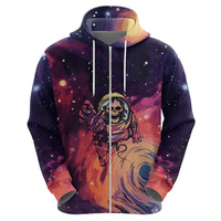 Skull Hoodie I Need More Space Cosmic Style - Wonder Print Shop