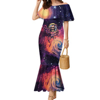 Skull Mermaid Dress I Need More Space Cosmic Style - Wonder Print Shop