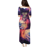 Skull Puletasi I Need More Space Cosmic Style - Wonder Print Shop