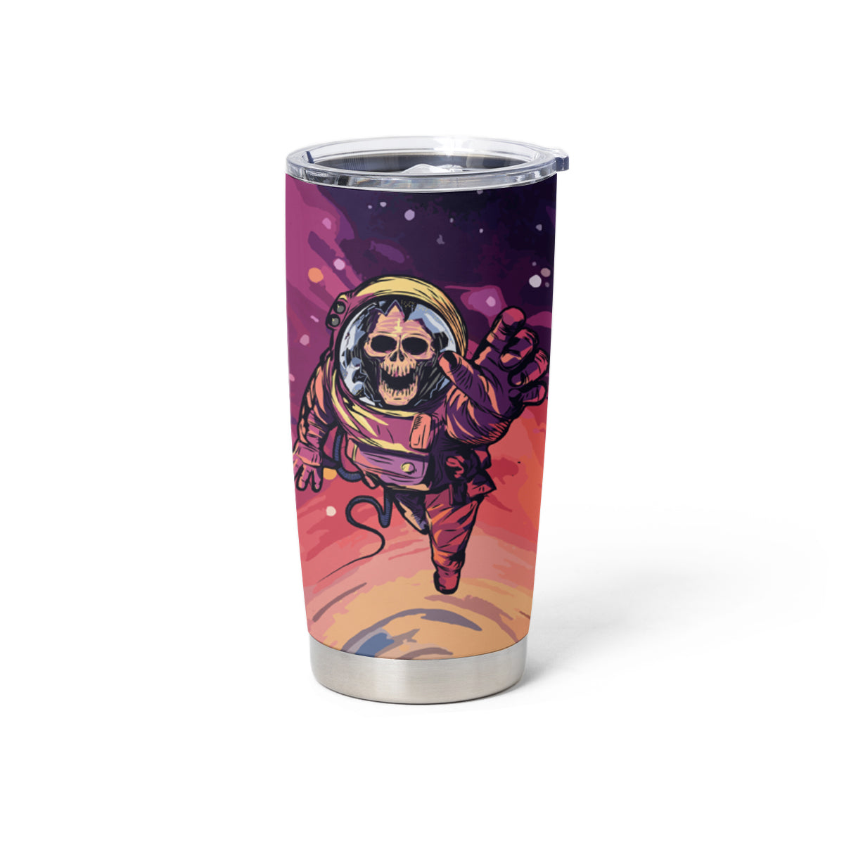 Skull Tumbler Cup I Need More Space Cosmic Style - Wonder Print Shop