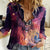 Skull Women Casual Shirt I Need More Space Cosmic Style - Wonder Print Shop