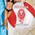Georgia Flag Beach Blanket with Born to Roar with Red Lion and National Symbols - Wonder Print Shop