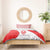 Georgia Flag Bedding Set with Born to Roar with Red Lion and National Symbols - Wonder Print Shop